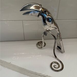 Emilia Castillo Silverplate Toucan Bottle